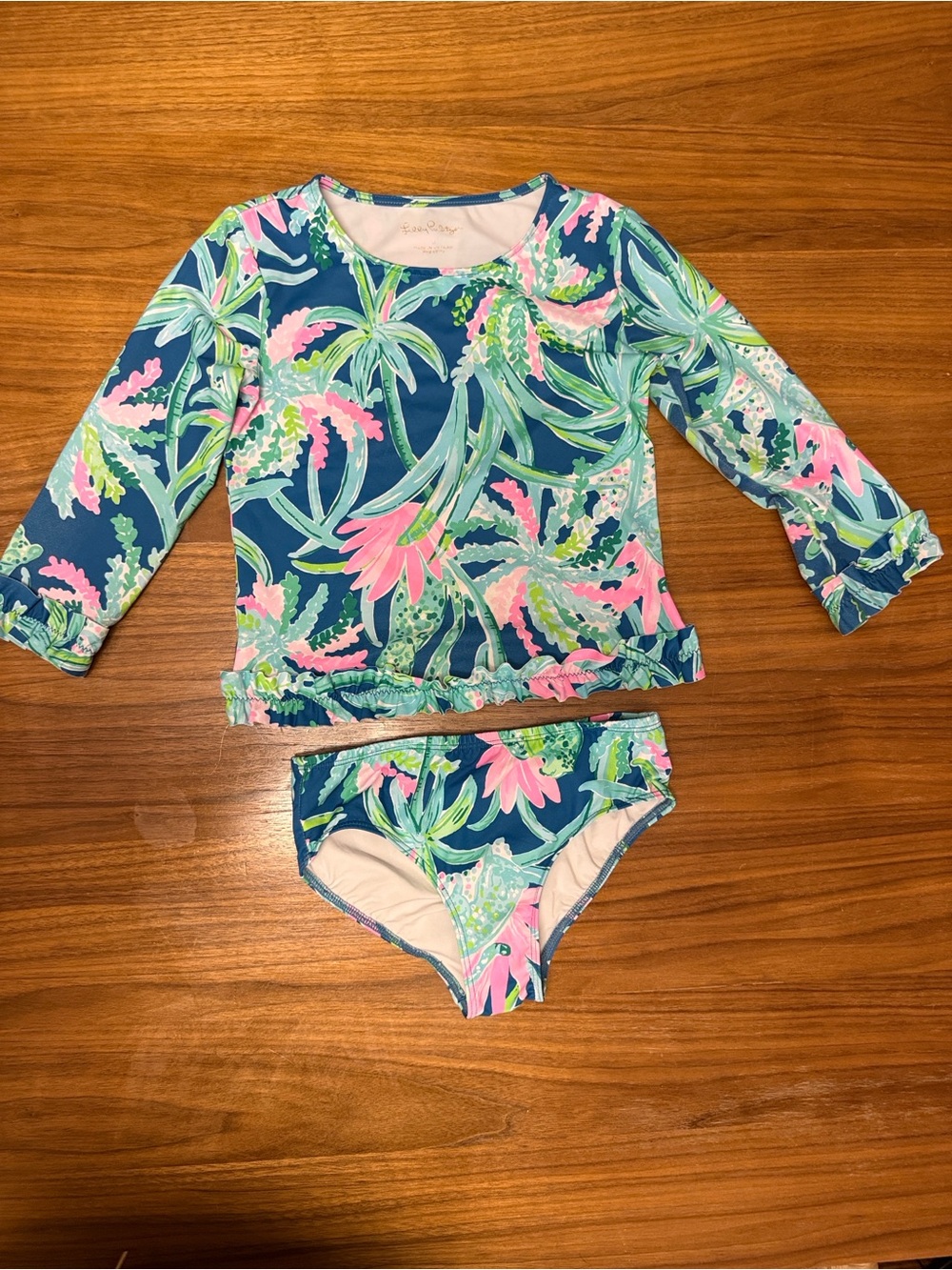 Lilly Pulitzer Girls Tankini in print “Sweet Escapes”